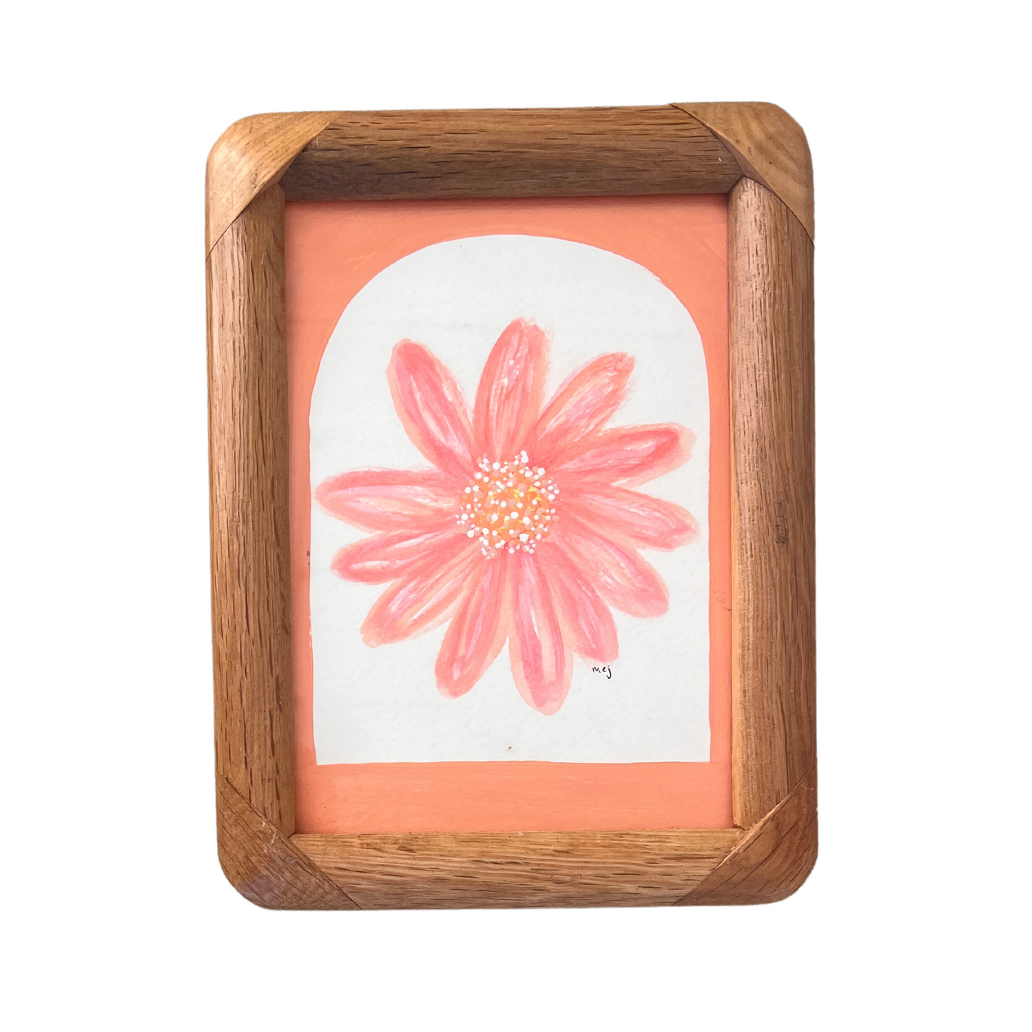 framed original - daisy arch