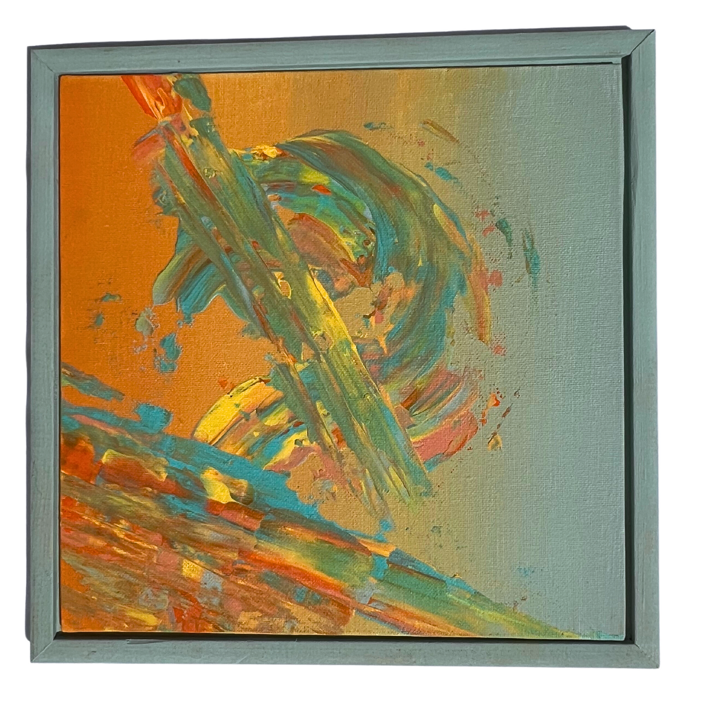 sunny swirl 001 blue frame
