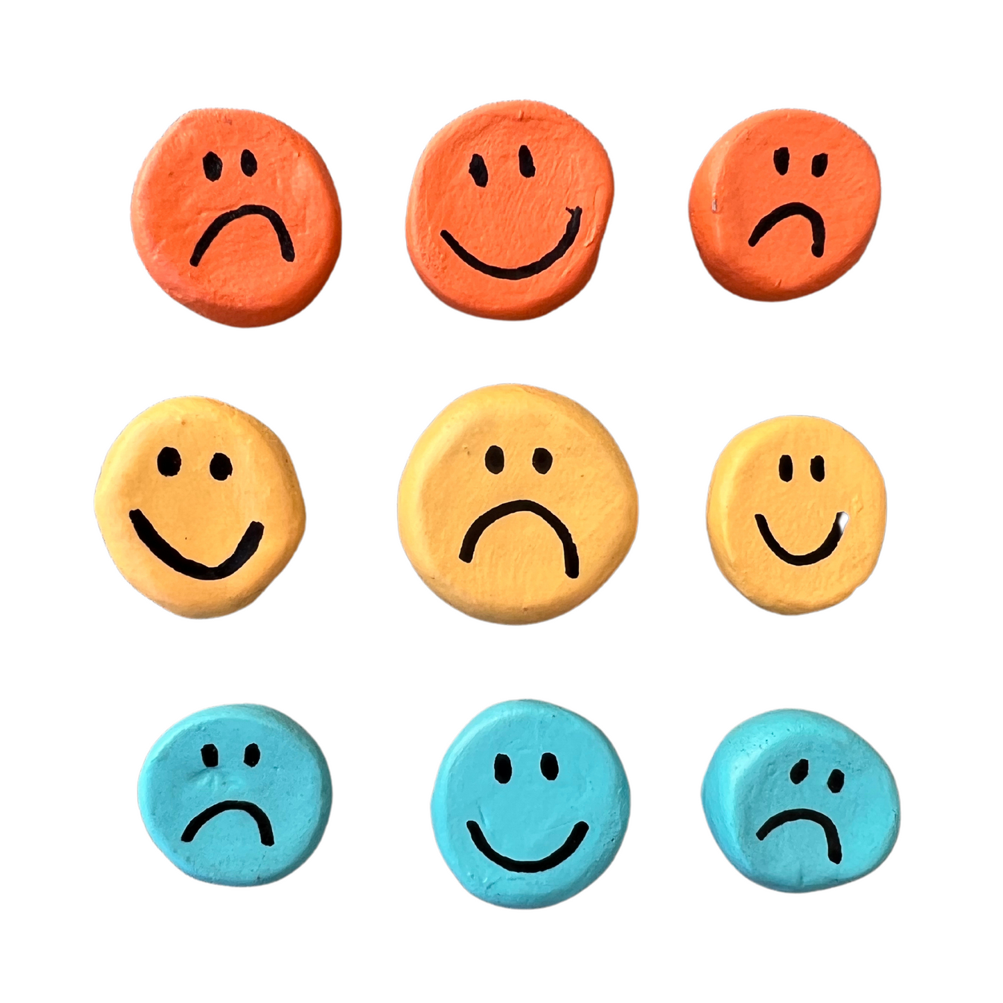 smiley stones