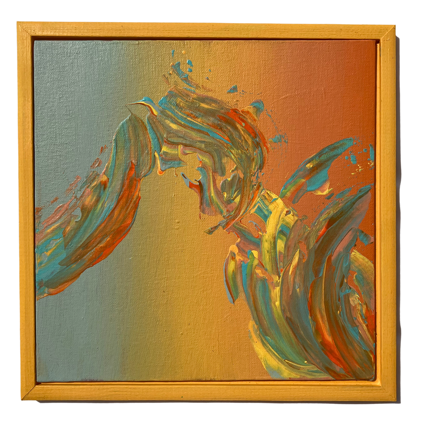 sunny swirl 002 yellow frame