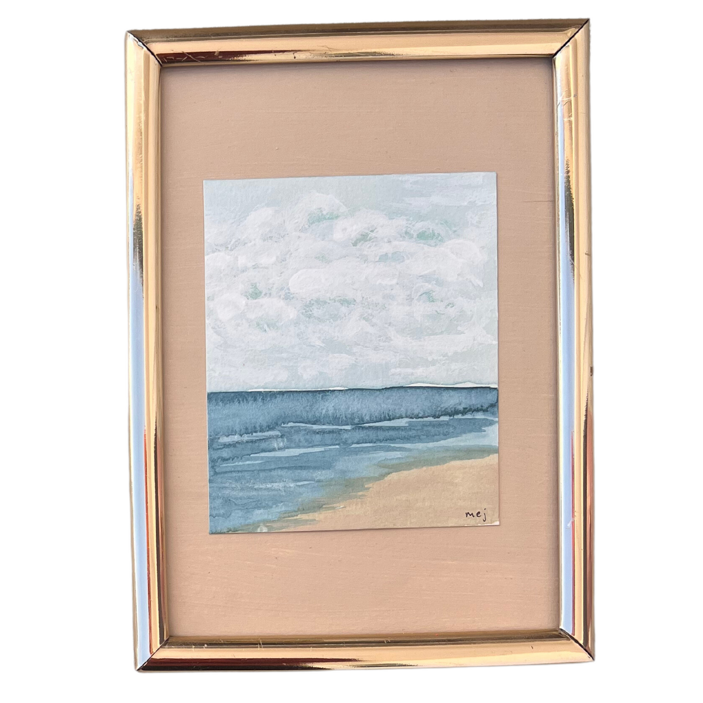 framed original - seaside