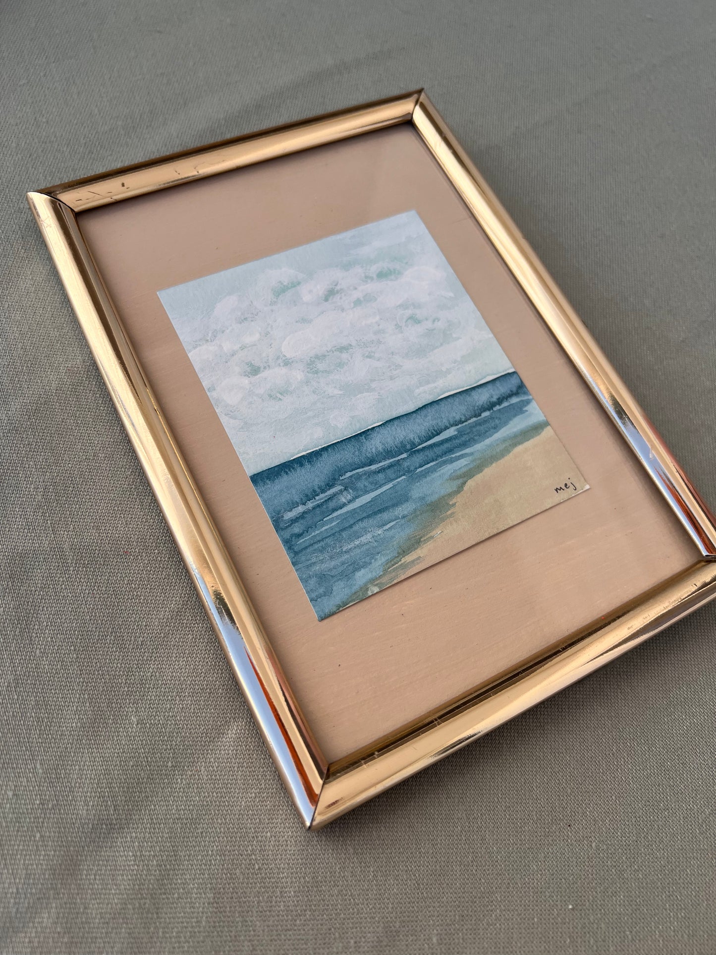 framed original - seaside