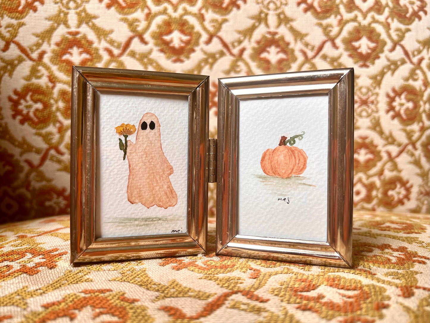lurking in the pumpkin patch mini duo frame