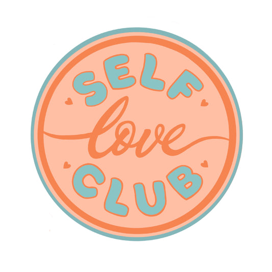 self love club sticker