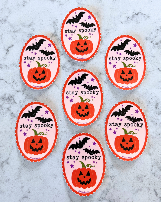 stay spooky sticker