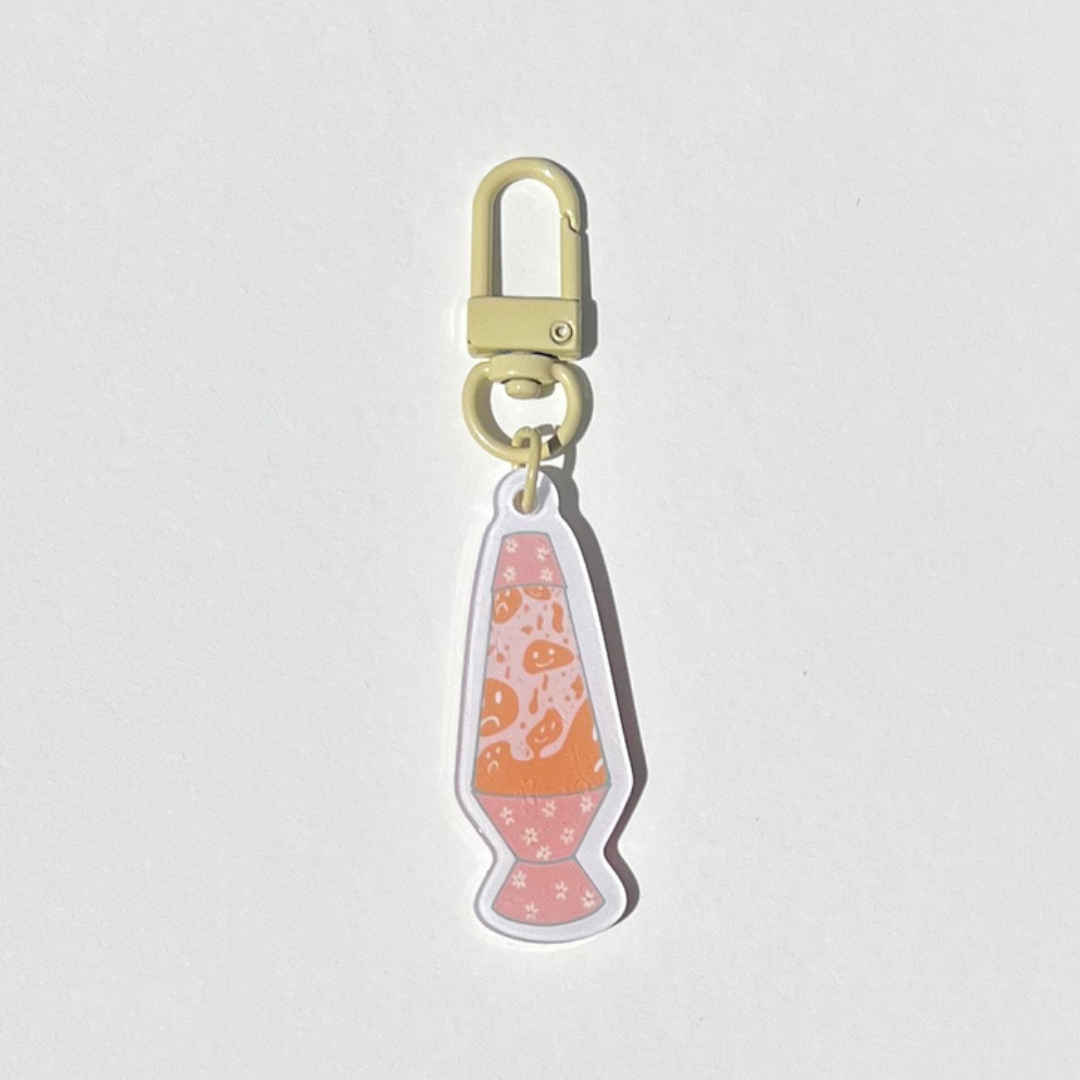 lava lamp keychain