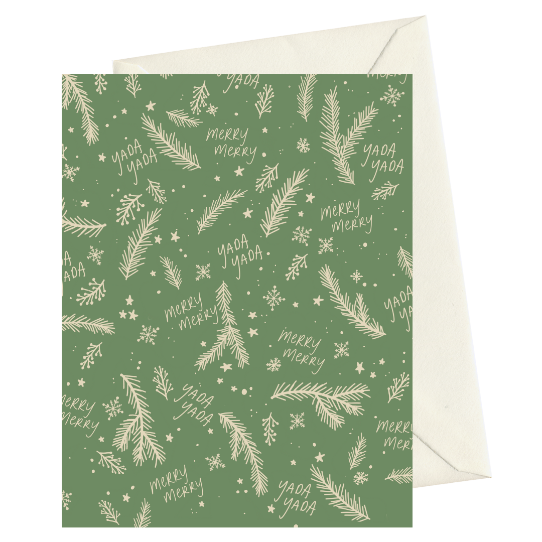 merry merry yada yada card