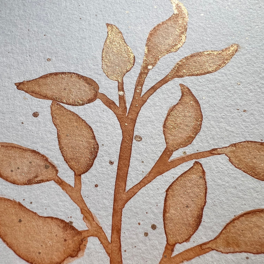 autumn leaves - amber