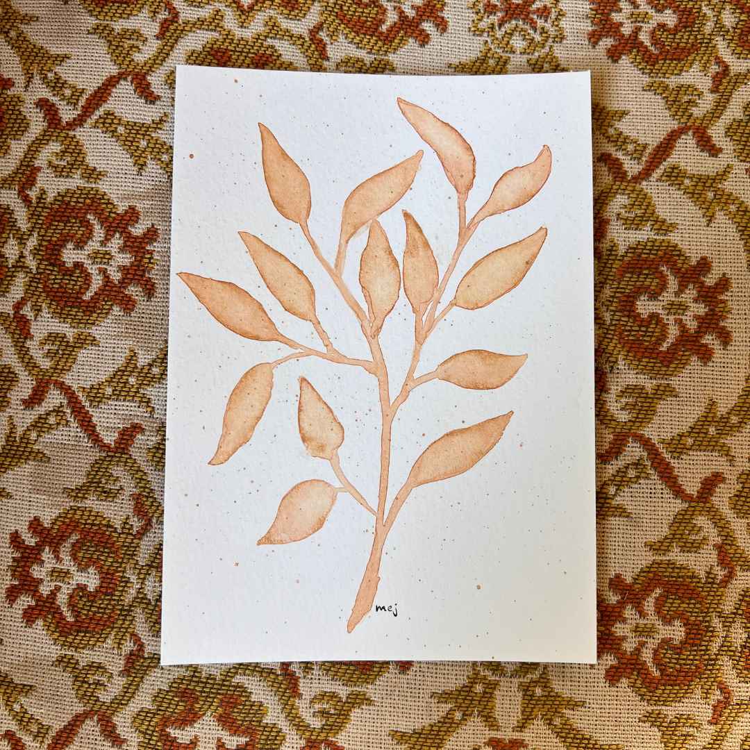 autumn leaves - honey