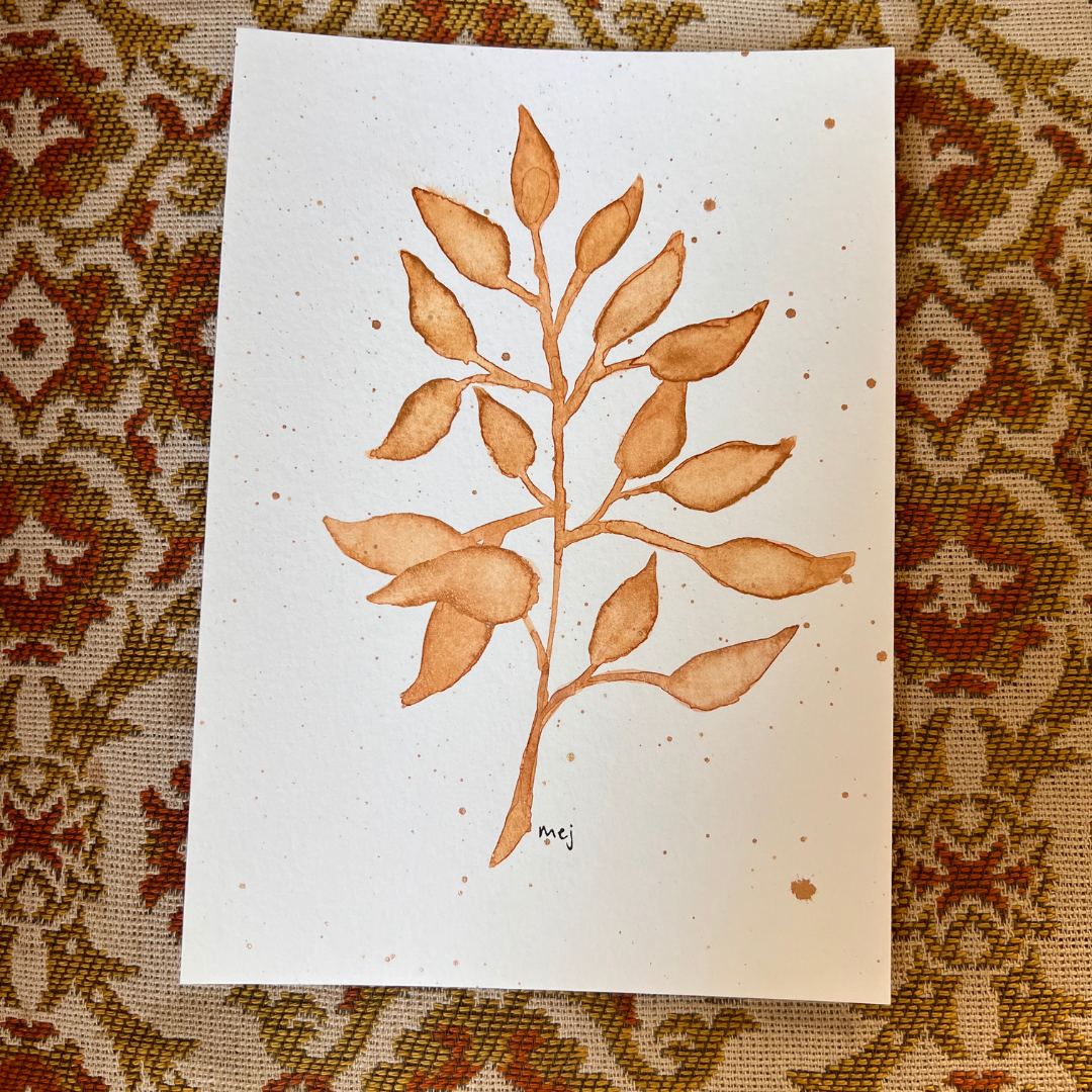 autumn leaves - marigold