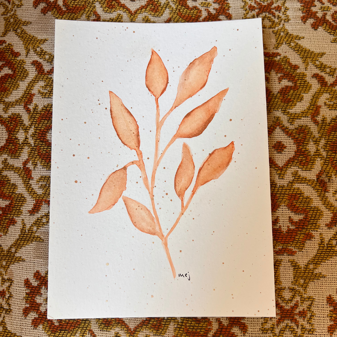 autumn leaves - russet