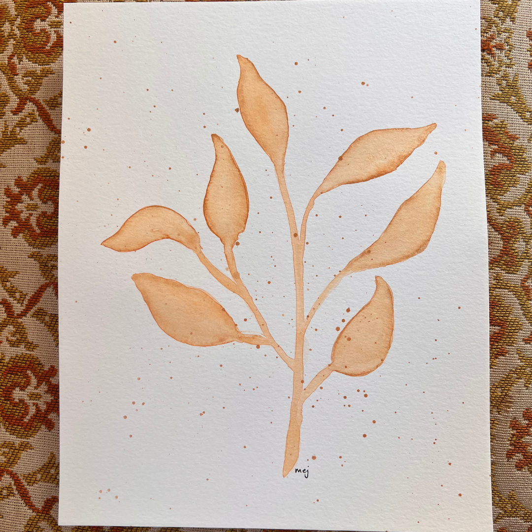 autumn leaves - gamboge