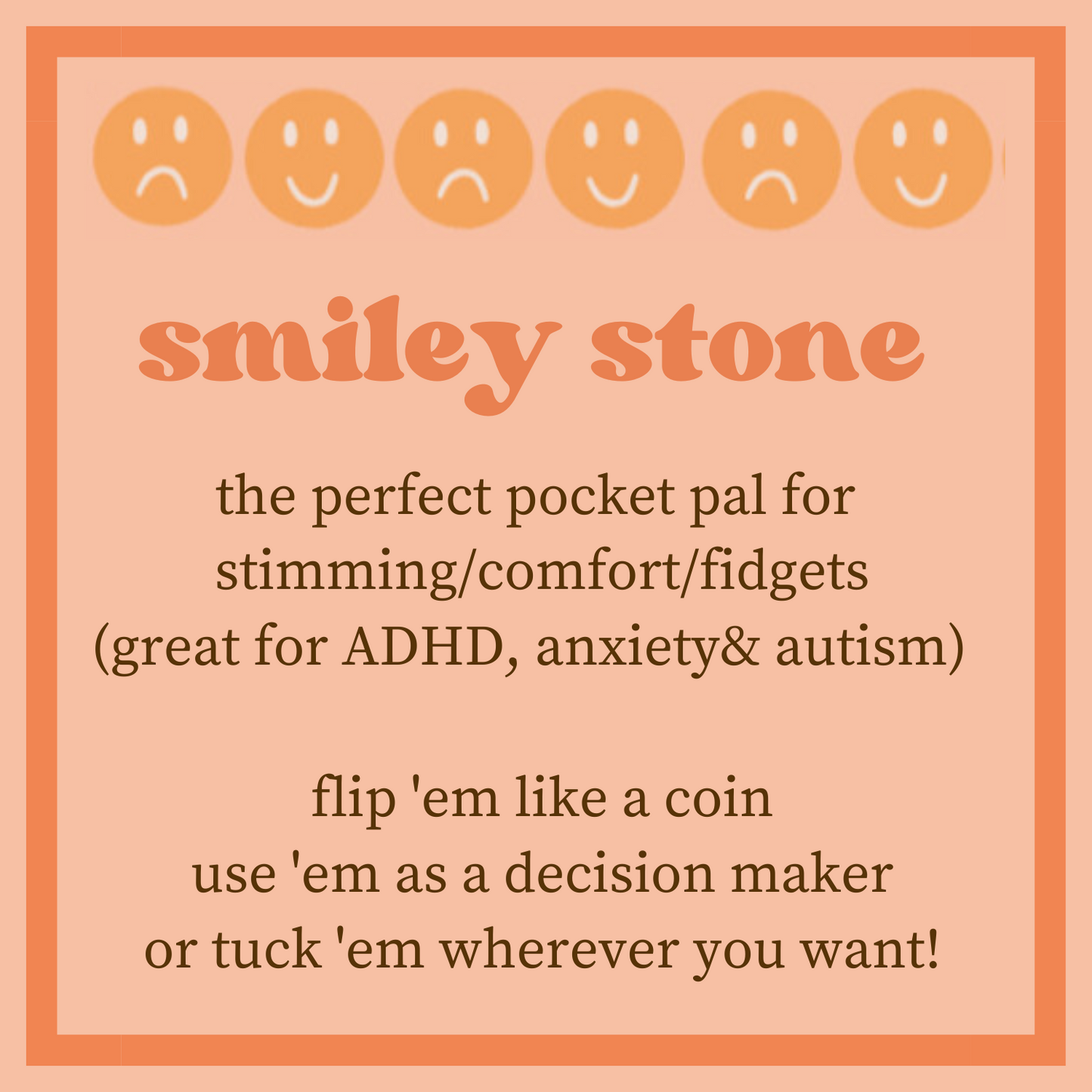 smiley stones