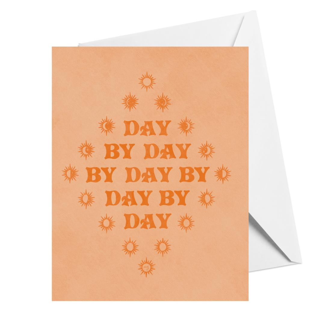 day by day by day card