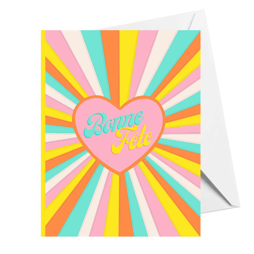 birthday burst card (english/français)