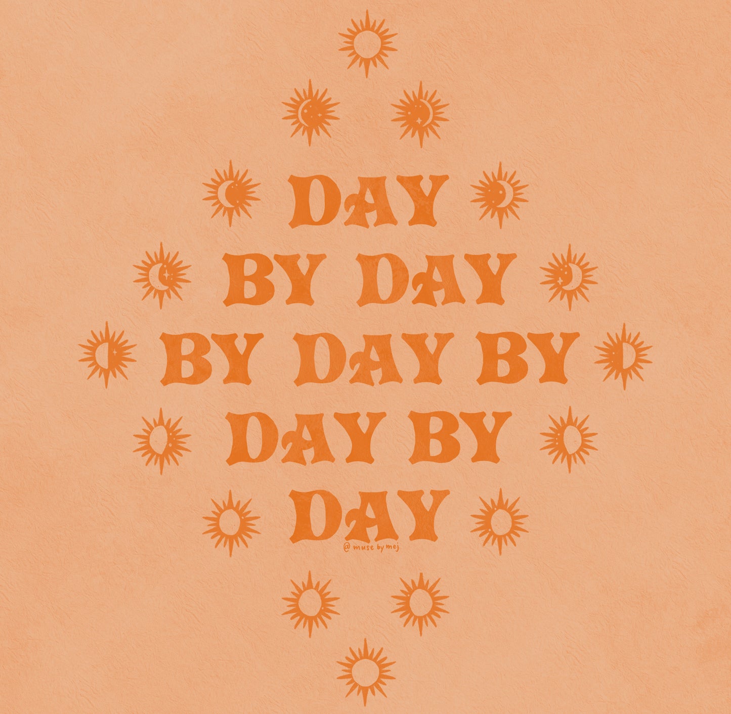 day by day by day print