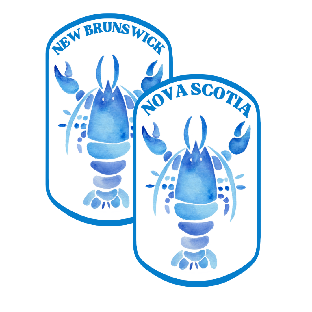 east coast lobster sticker