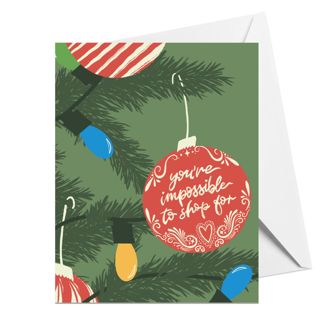 impossible to shop for card