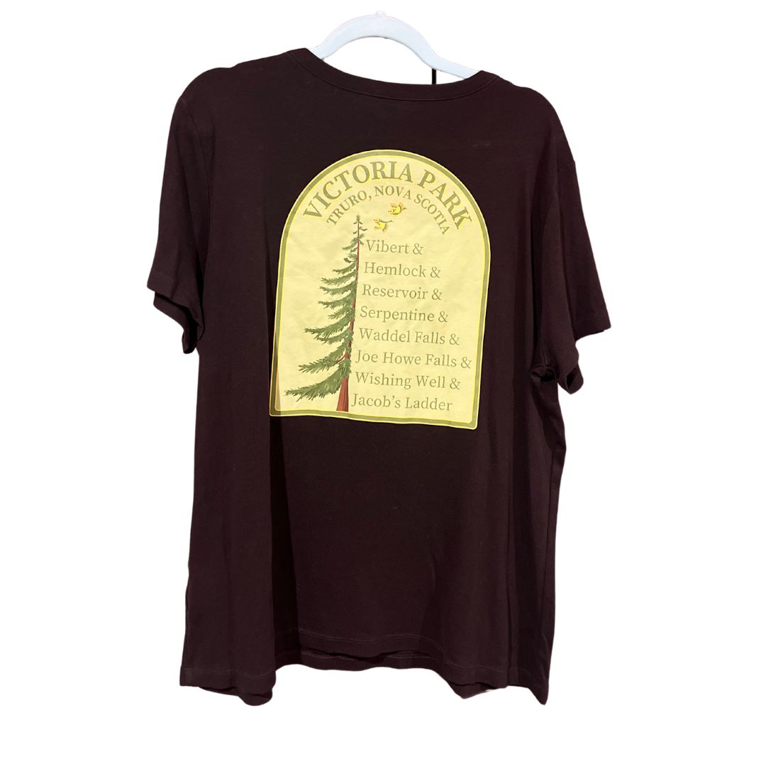 Victoria Park T-Shirt - Land's End, Brown, Adult (Ladies) X-Large