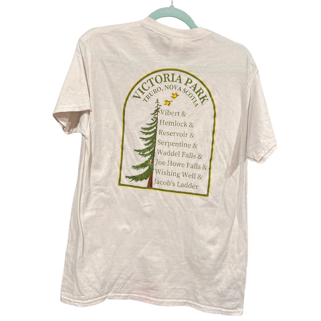 Victoria Park T-Shirt - Gildan, White, Adult Medium