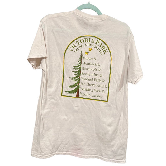 Victoria Park T-Shirt - Gildan, White, Adult Medium