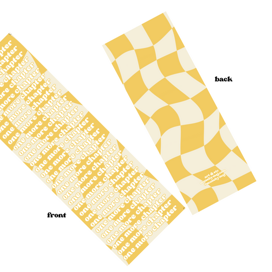 one more chapter bookmark