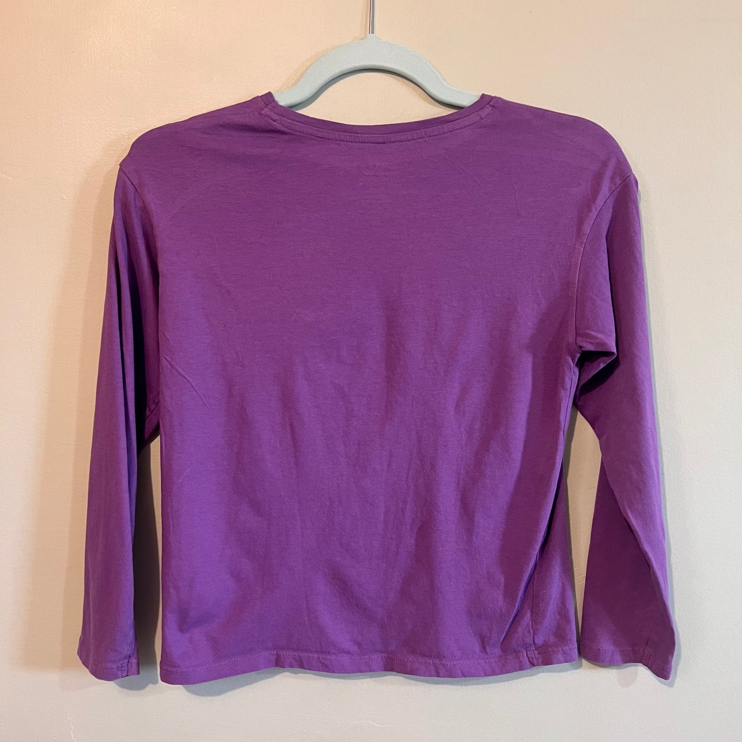 "hope of it all" swiftie purple long sleeve (youth M/ladies XS)