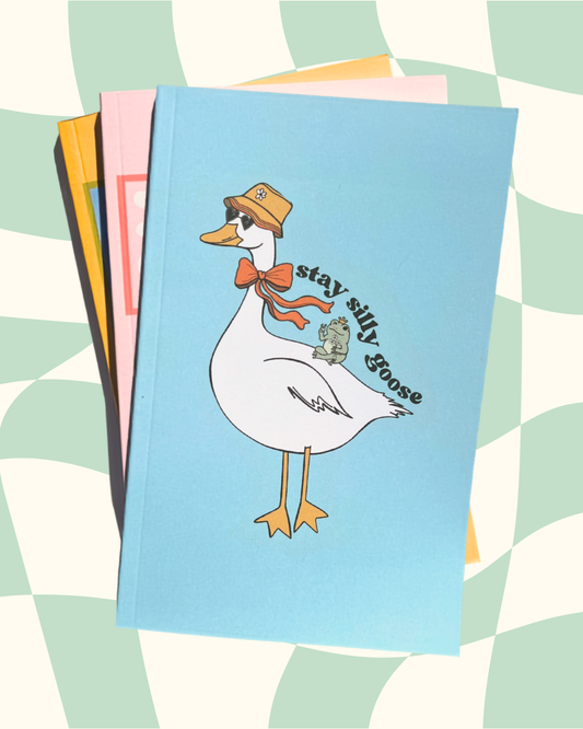 stay silly goose notebook