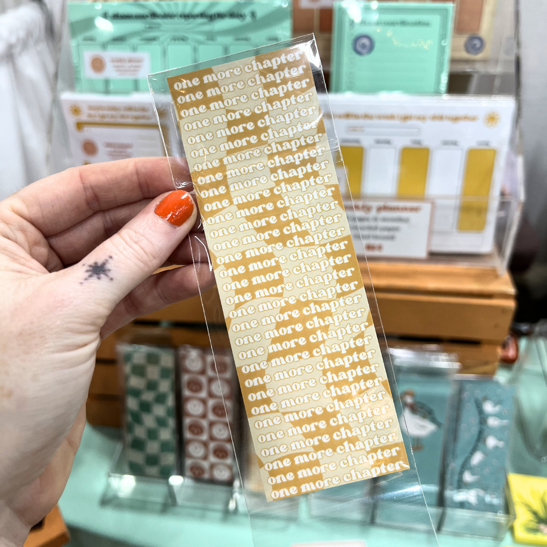 one more chapter bookmark