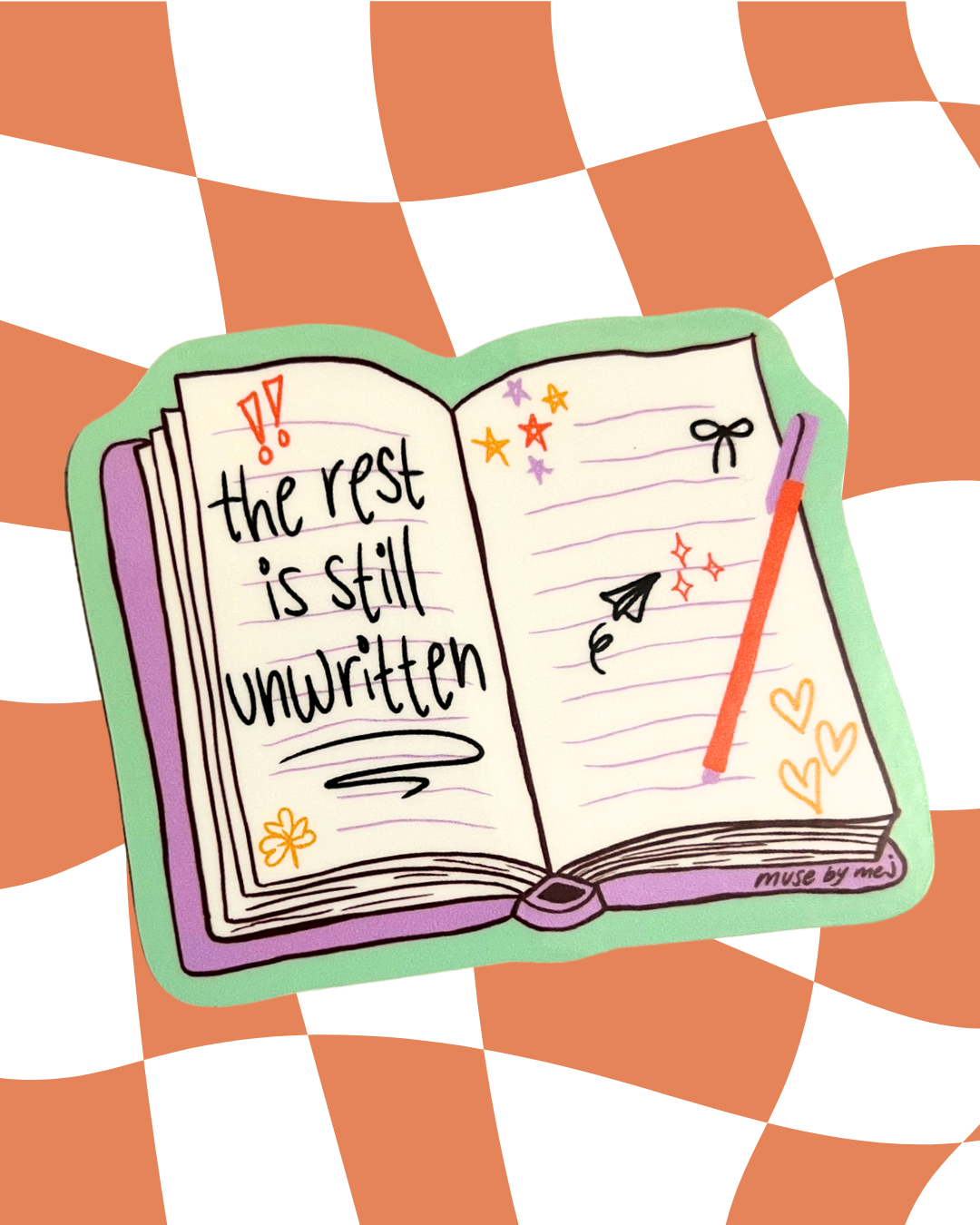 unwritten sticker