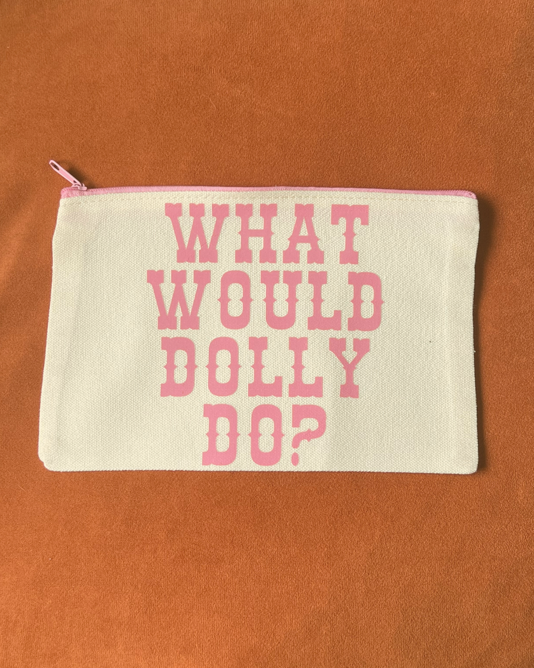 what would dolly do zipper pouch