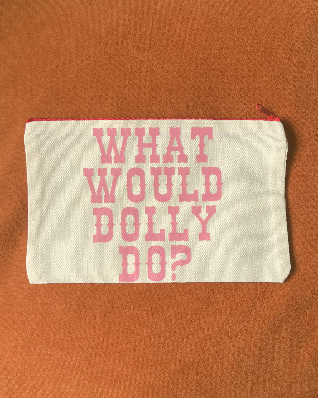 what would dolly do zipper pouch