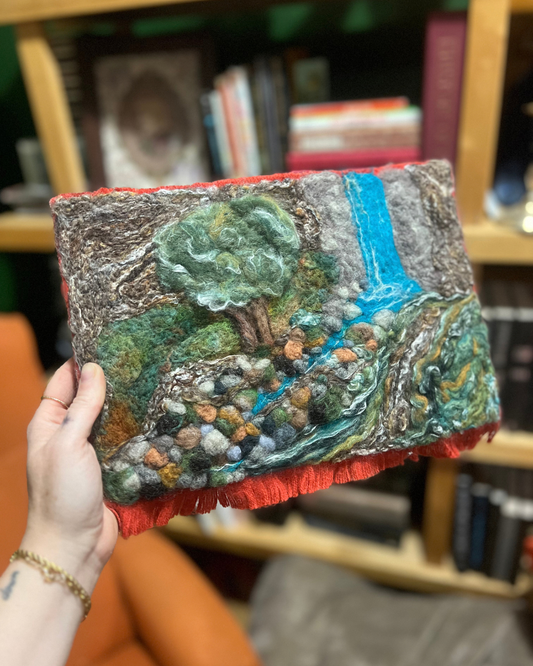 'lowlands of the highlands' needle felting