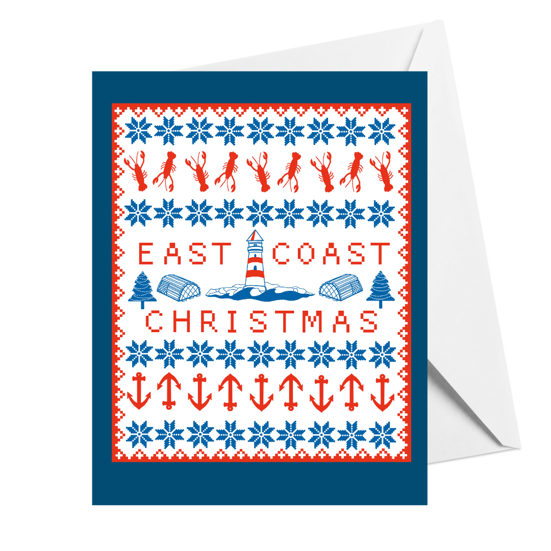 east coast christmas card